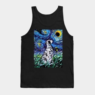 Dalmatian Night Tank Top